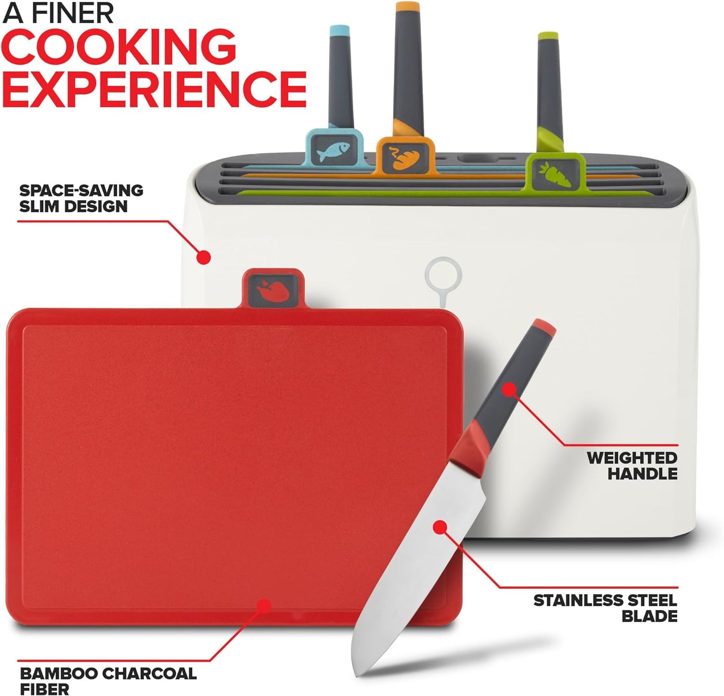 Cutting Board and Knife Set